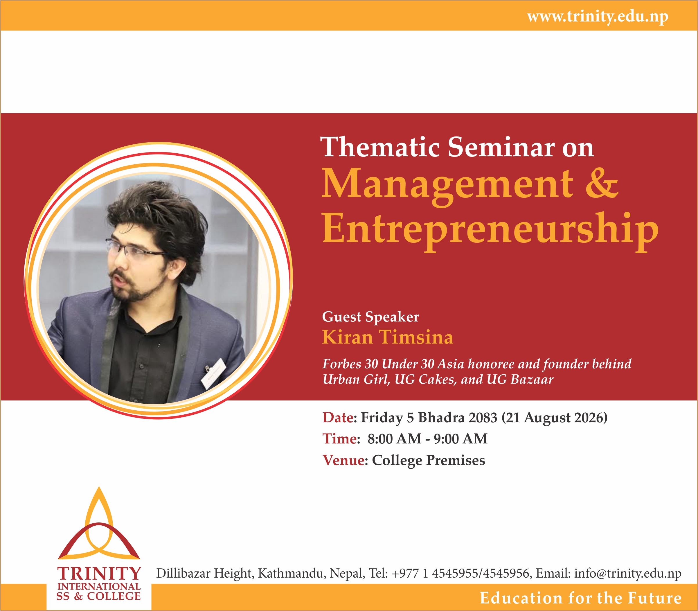 Thematic Seminar on Management & Entrepreneurship